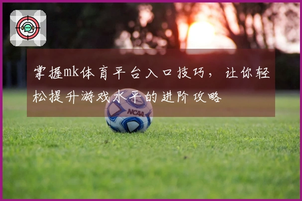 掌握mk体育平台入口技巧，让你轻松提升游戏水平的进阶攻略